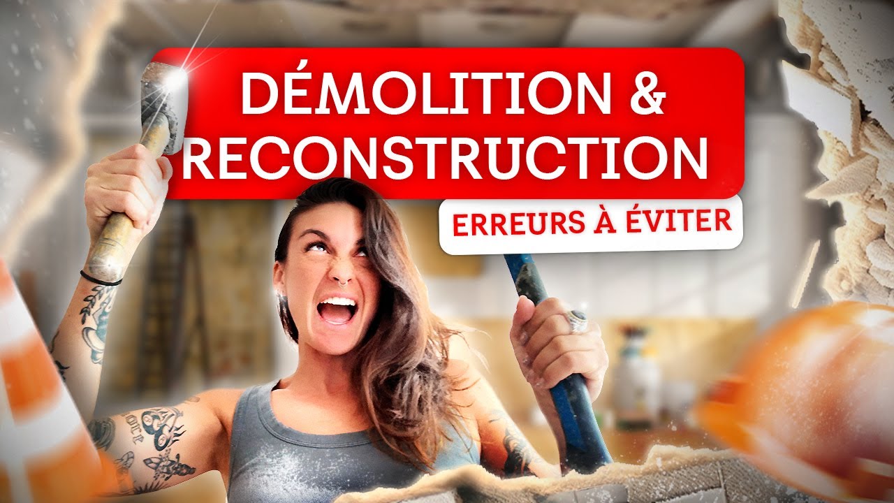 Cloison BA13 : démolition et reconstruction – erreurs à éviter