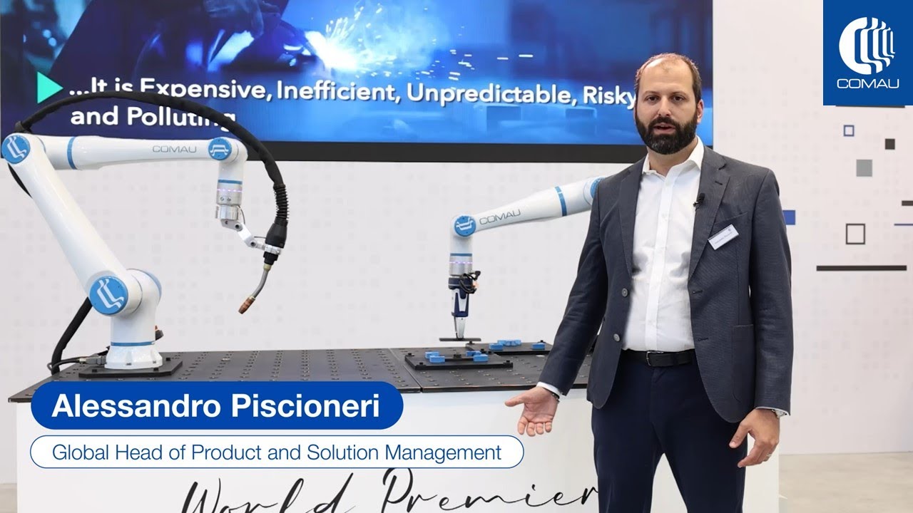 Comau @Automatica   booth Tour
