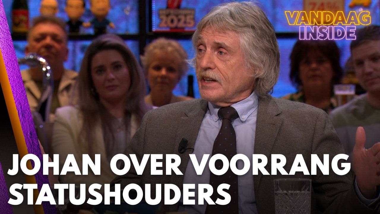 Johan Derksen: 'Ongehoord dat statushouders voorrang krijgen op Nederlanders'