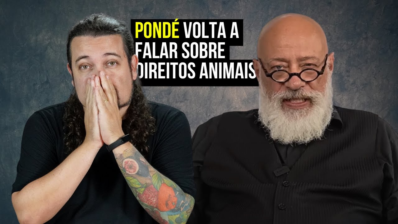 Luiz Felipe Pondé faz novos comentários ofensivos e descolados da realidade sobre o veganismo