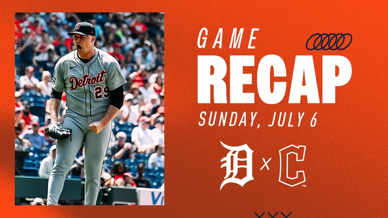 Game Highlights: Tigers Score Six Runs in the 10th, Tarik Skubal Shoves | 7/6/25