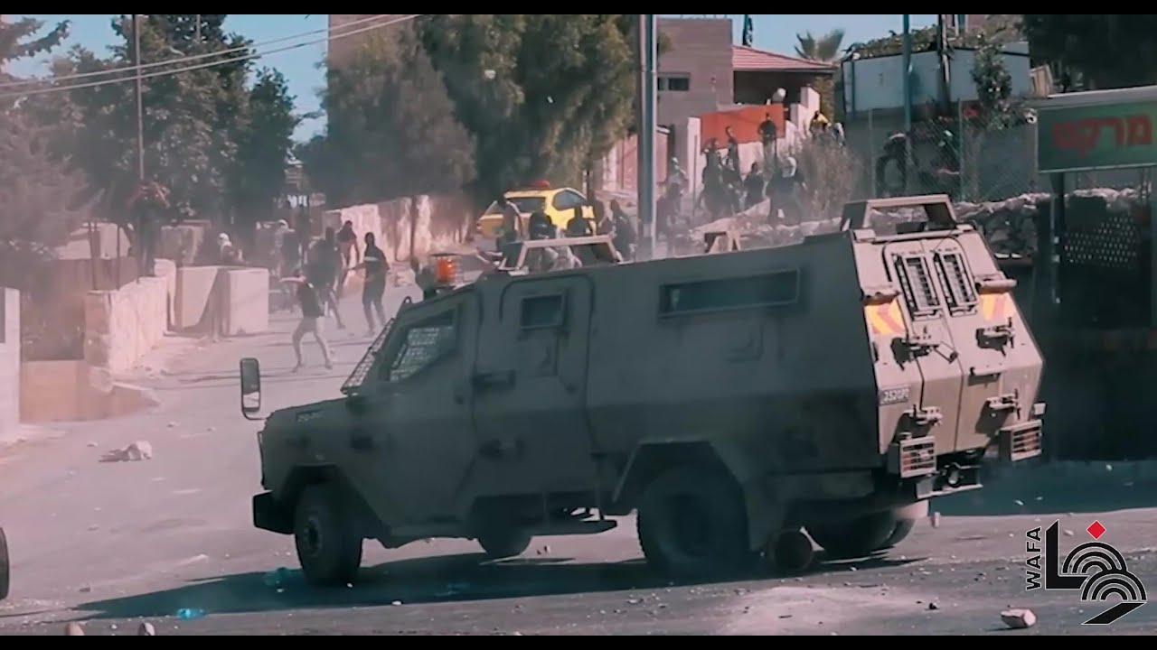مواجهات مع قوات الاحتلال في بلدة تقوع شرق بيت لحم