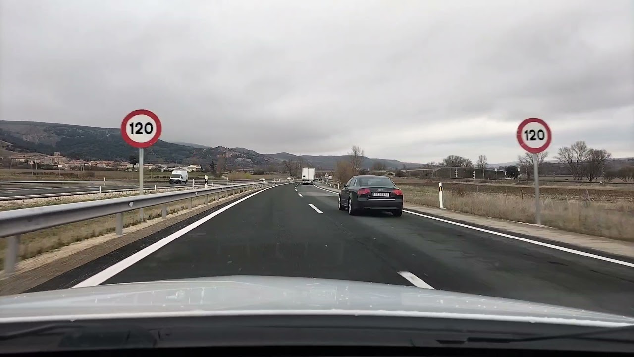 De Burgos a Pancorbo por la AP-1 en tres minutos .Burgos.Castilla y León.