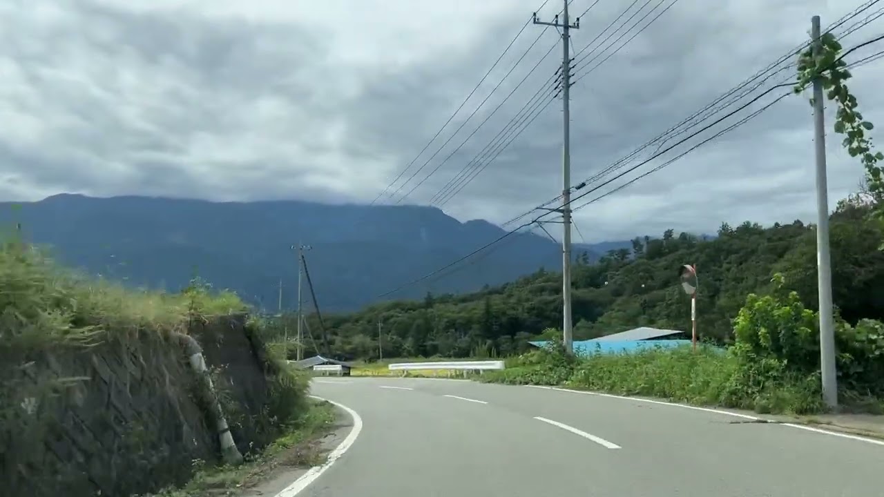 山梨県道616号島上条宮久保絵見堂線②（旧ルート）