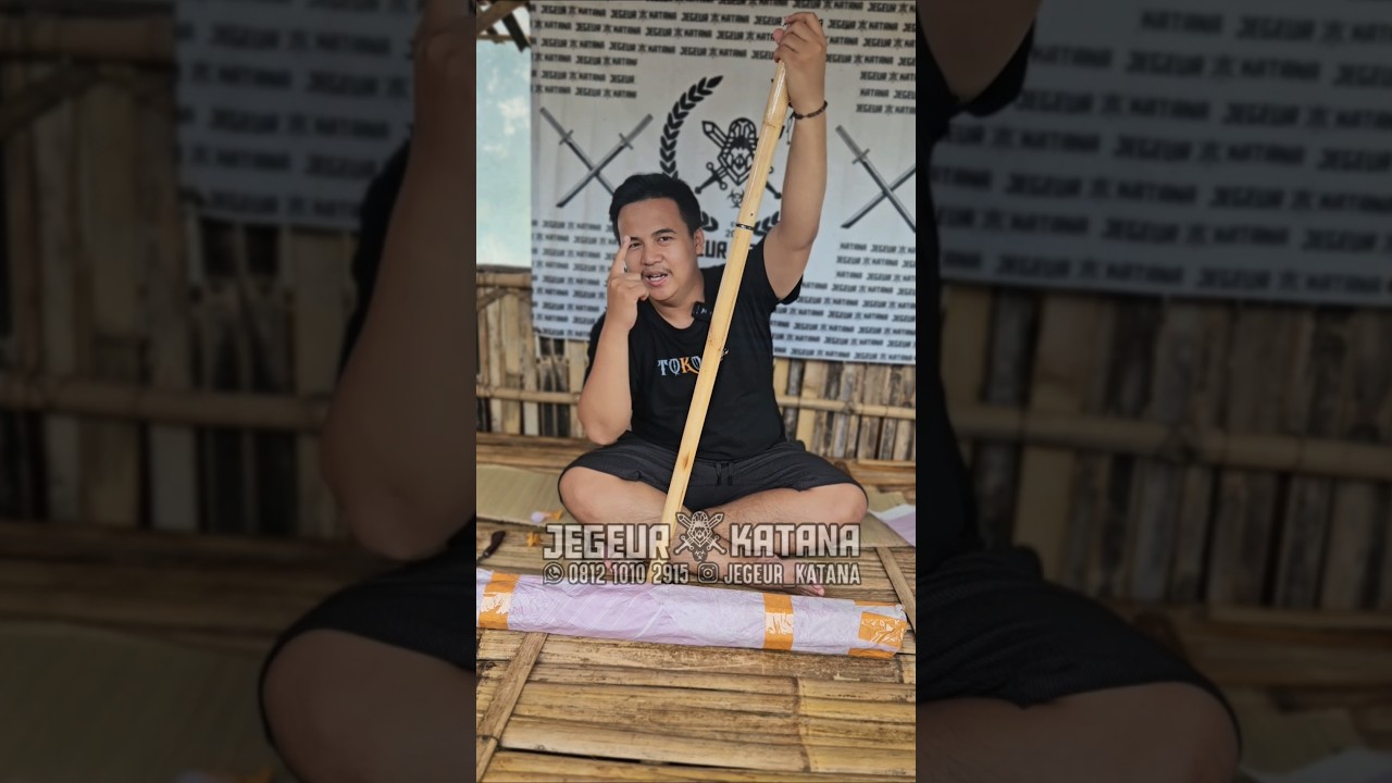TONGKAT ROTAN ASLI 1 METER MURAH MERIAH