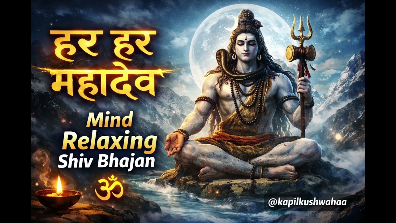 Mind Relaxing Mahadev Bhajan 2026 | ॐ नमः शिवाय जप | हर हर महादेव | Peaceful Shiv Bhajan #shivbhajan