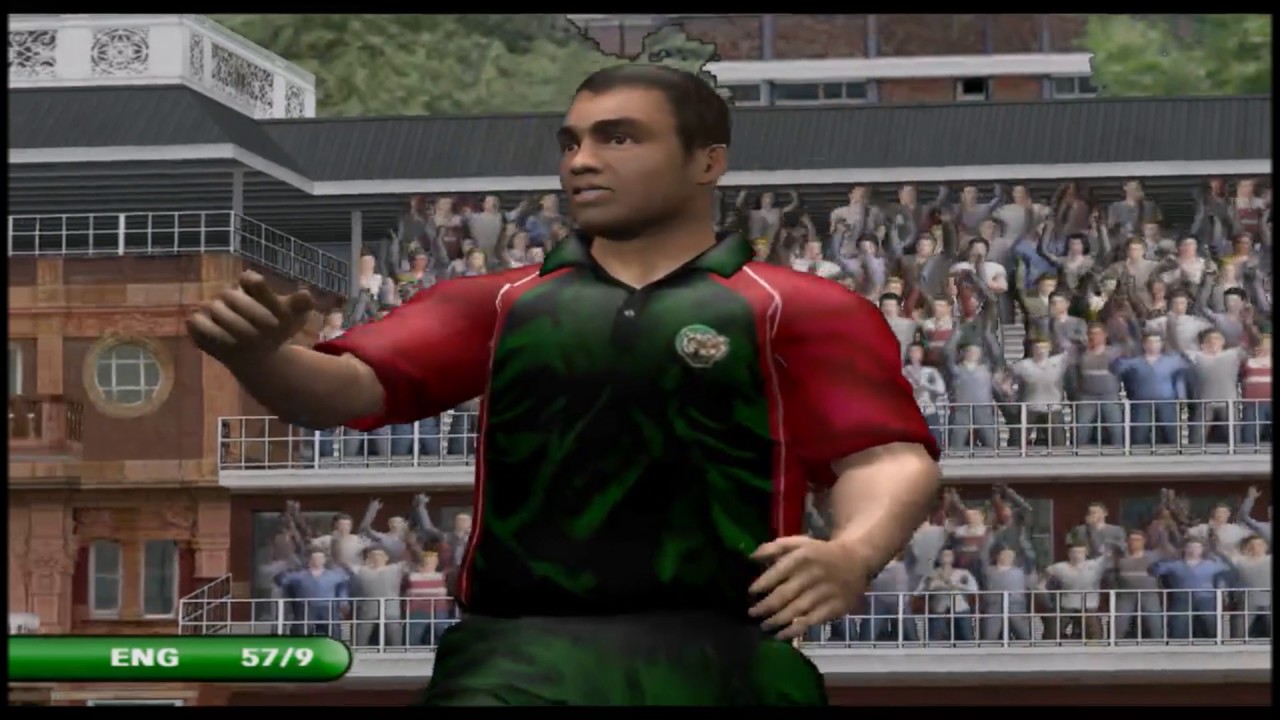 Лучшие моменты EA Cricket 2007 №1 — АНГЛИЯ ПРОТИВ БАНГЛАДСЕША