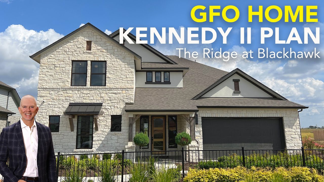 GFO Home | Kennedy II Plan | The Ridge at Blackhawk | Pflugerville - Austin TX | New Construction