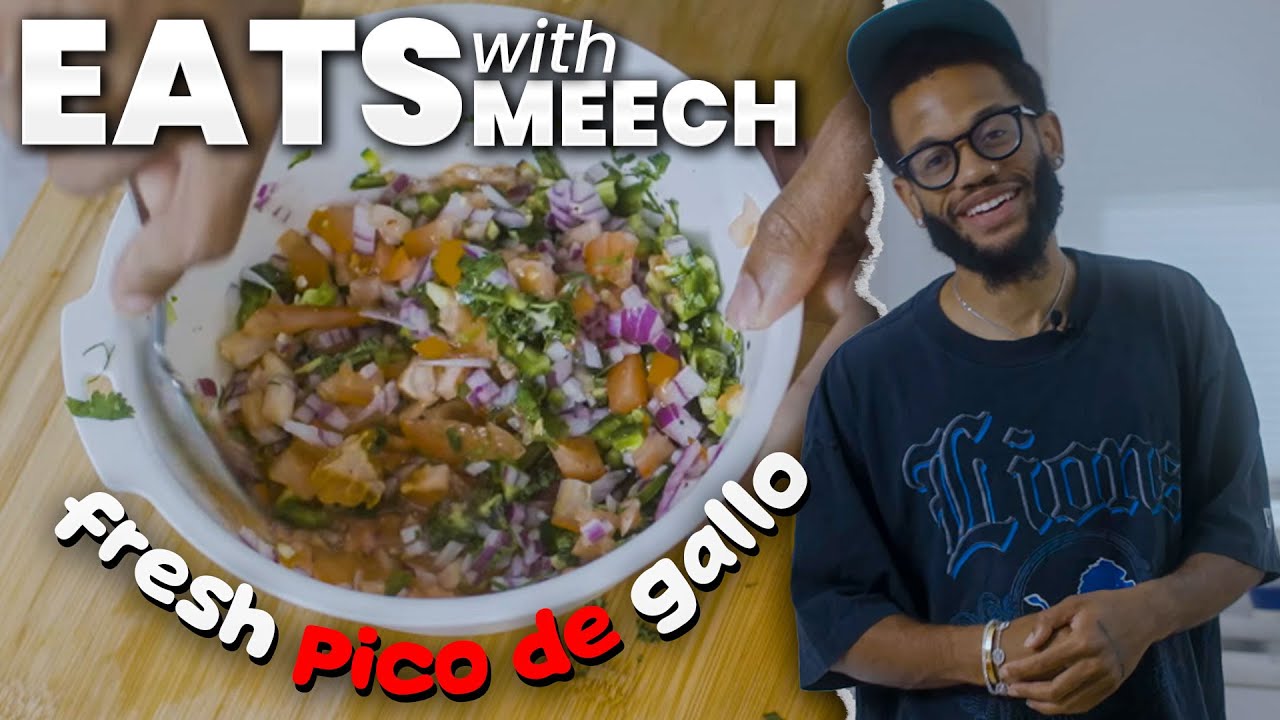 Homemade Pico De Gallo | EATS WITH MEECH