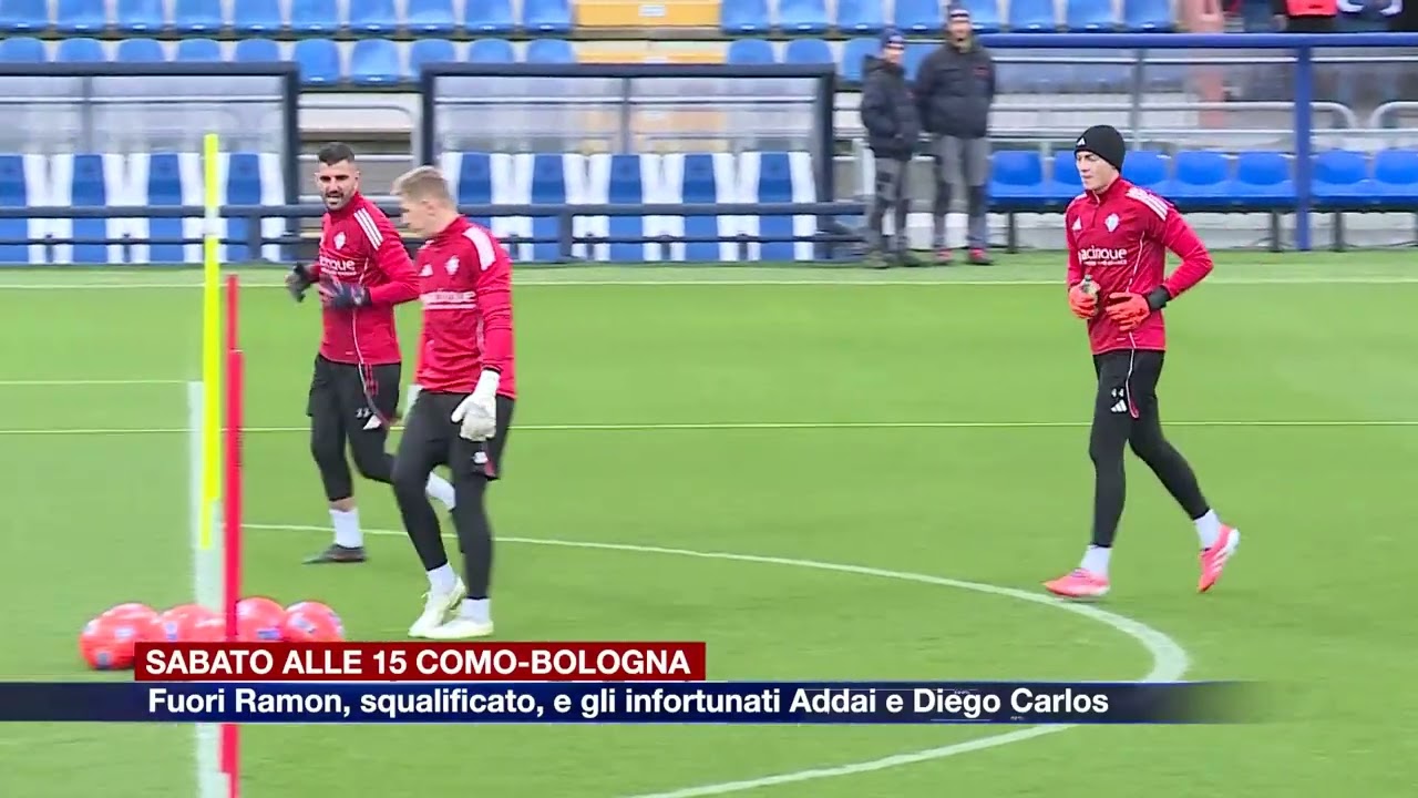 Etg - Como-Bologna, sabato fuori Ramon, squalificato, e gli infortunati Addai e Diego Carlos