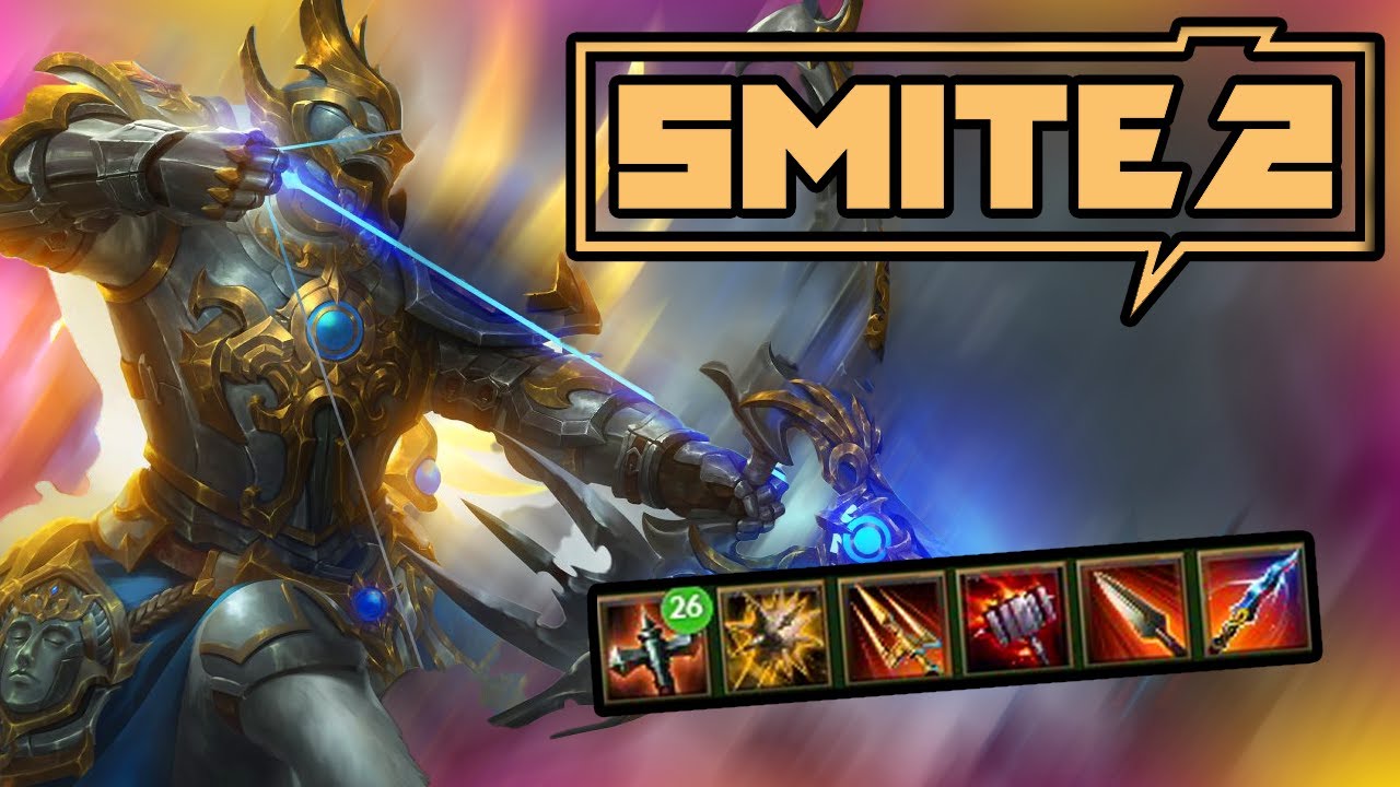 SMITE 2 Chiron Build 2026 - First Look Of Chiron On Release Day!!!