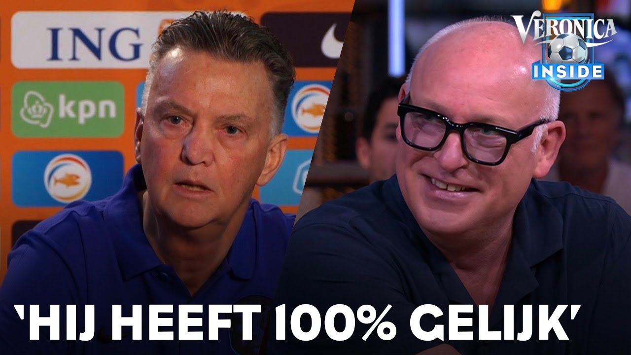 René ziet discussie tussen Valentijn en Van Gaal: ‘Hij heeft 100% gelijk’ | VERONICA INSIDE