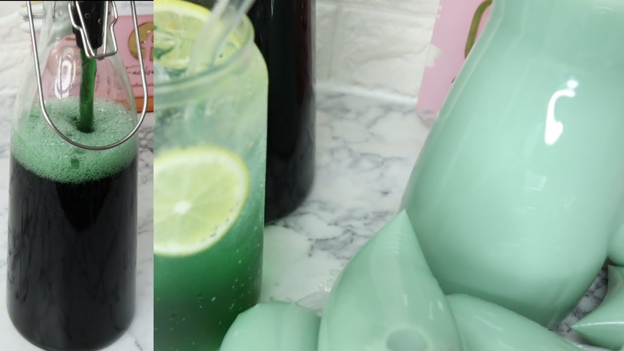SIROP DE MENTHE| MENTHE AU LAIT| Shalou Cuisine