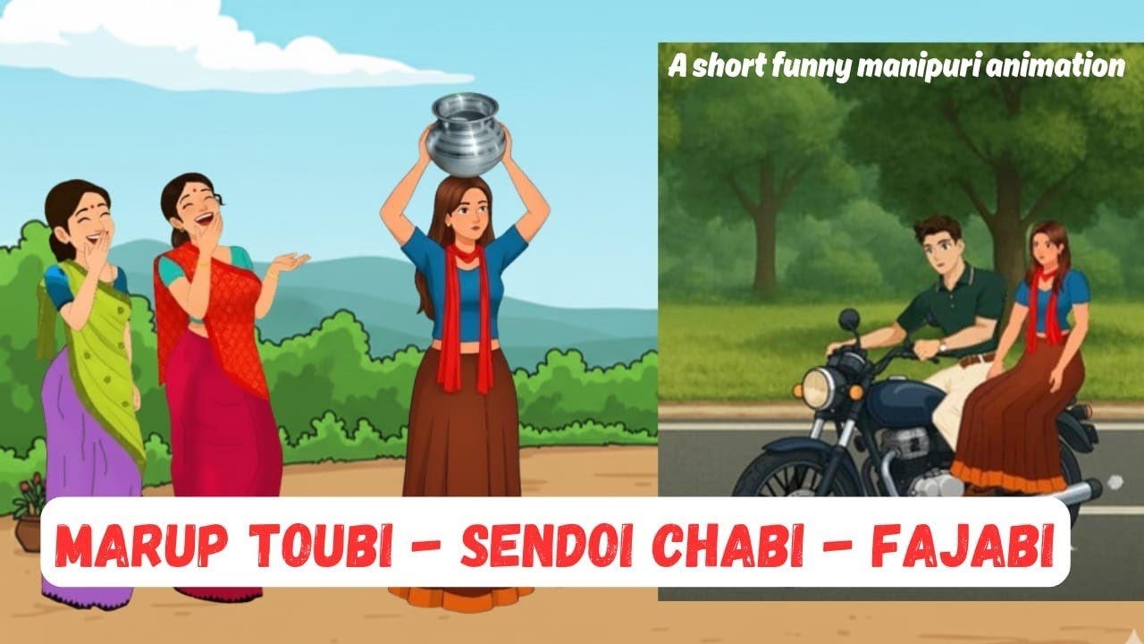 Marup Toubi - Sendoi Chabi -Fajabi  || Funny Manipuri Animation