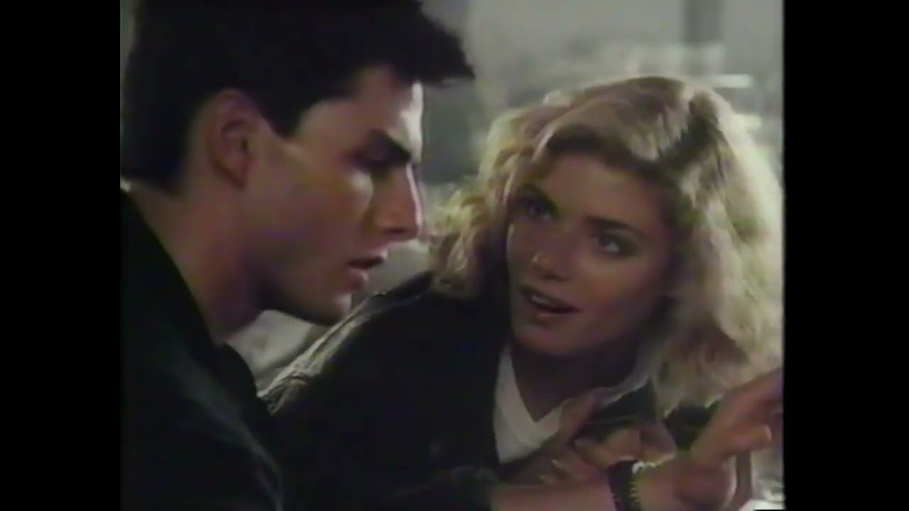 Top Gun Movie Trailer Tom Cruise TV Commercial WPIX Channel 11 NBC Pittsburg May 1986