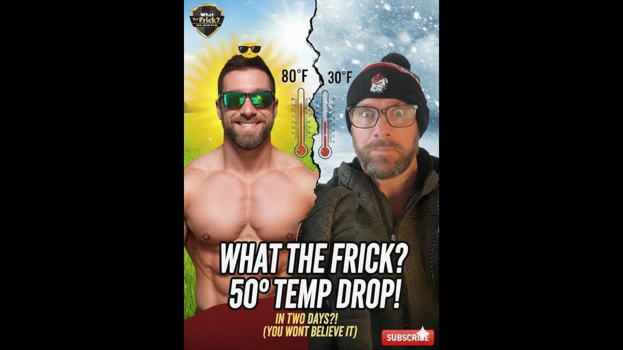 WHAT THE FRICK?! From 80° to 30° in 48 Hours! (Extreme Weather Shift)