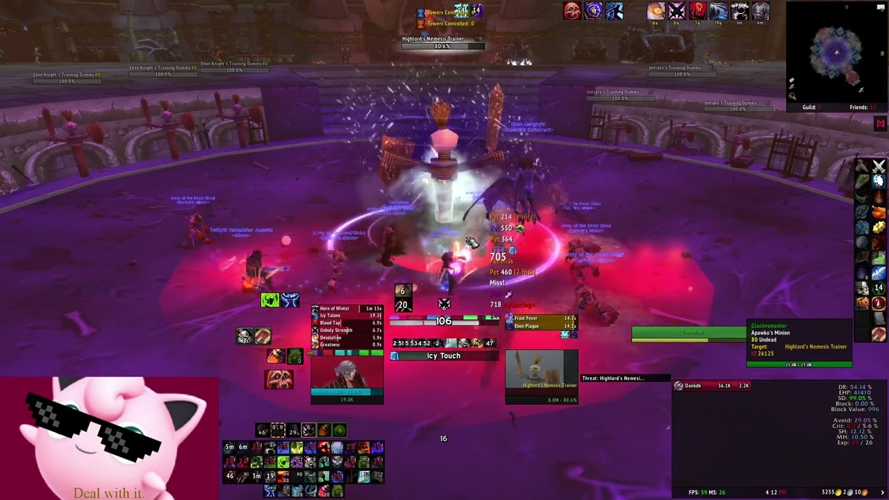 WOTLK Classic: Unholy DK Morb Boss Opener (Phase 1)