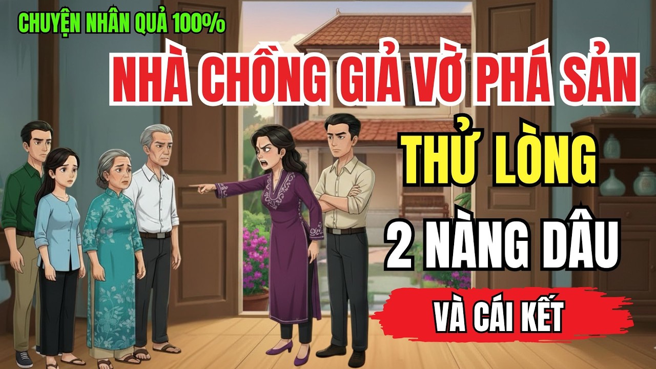 Chuyện Nhân Quả 100%: Giả Vờ Phá Sản Để Thử Lòng Con 2 Nàng Dâu Trước Khi Chia Tài Sản!