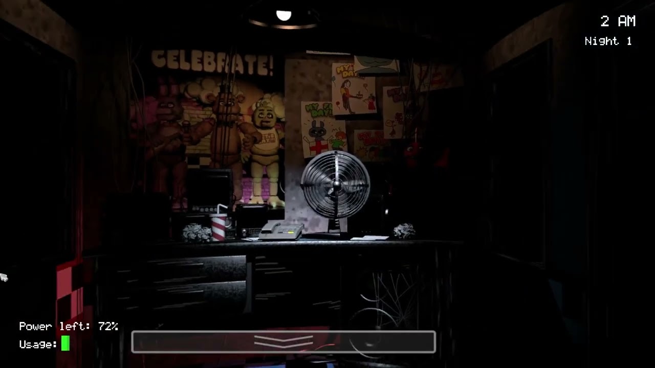WHAT IS FOXY DOING (fnaf in real time)