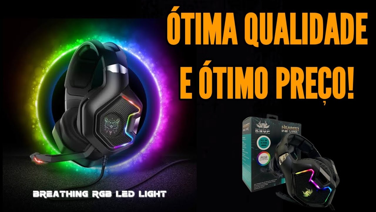 MELHOR FONE GAMER PARA JOGAR NO PS4! (BOM E BARATO)