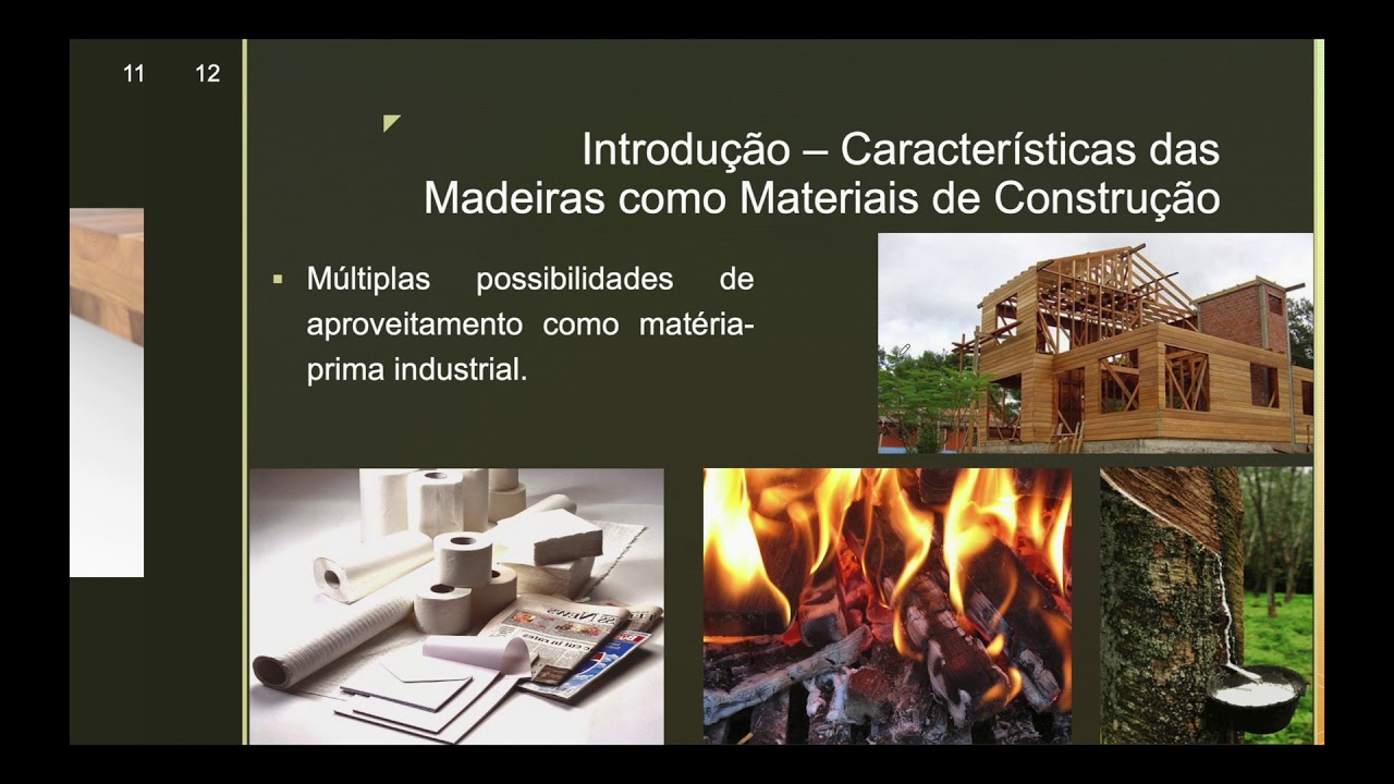 Características da Madeira Como Material de Construção