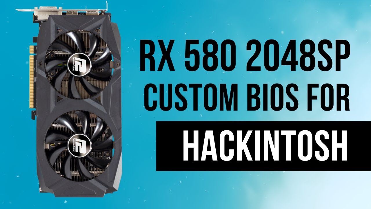 используйте китайскую видеокарту RX 580 2048SP на вашем Хакинтоше