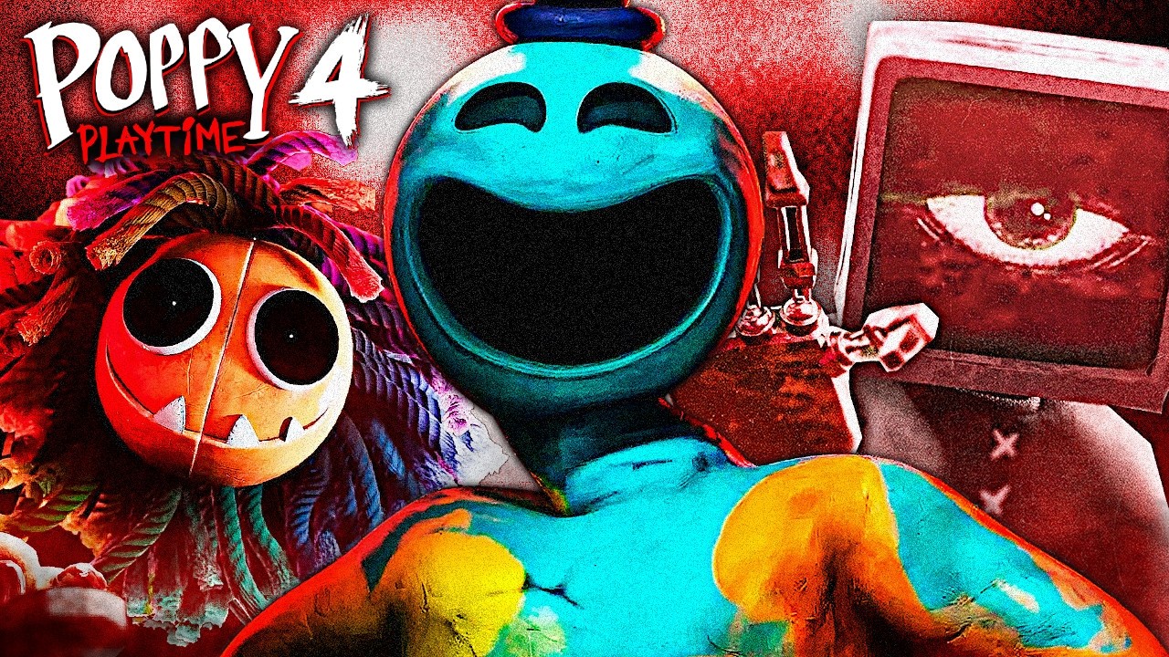Poppy Playtime Chapter 4 Juego Completo + Final / Capitulo 4