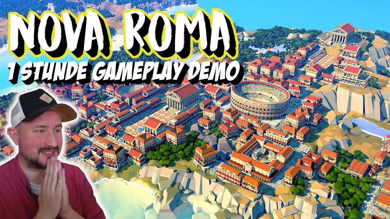 NOVA ROMA Demo - R&ouml;misches St&auml;dtebauspiel in einer Low Poly Grafik - Gameplay Deutsch