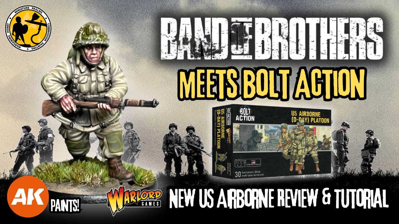 Warlord Games | Bolt Action V3 | US Airborne D-Day Platoon | Review & Tutorial