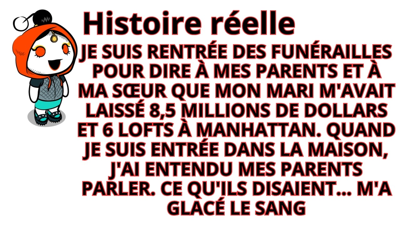 Mes parents ont manqué le funérailles de mon mari pour voir un psychiatre leur plan m’a glacée.