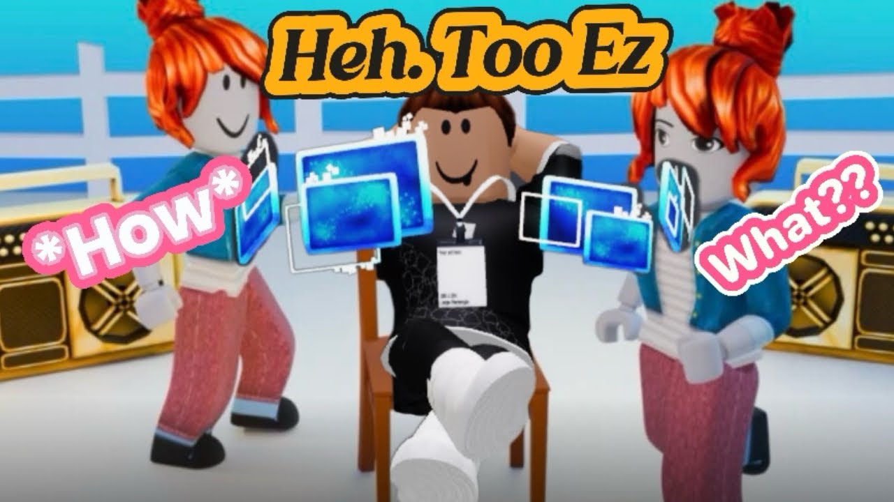 Beating EVERYONE In Roblox Musical Chairs!