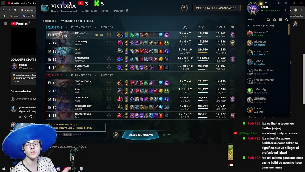Domingo jugando con ustedes😁 🧙‍♂️ LOL VALO TERROR lo que quieran