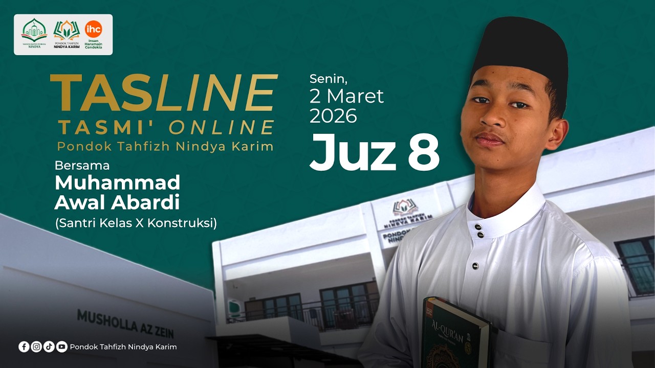 Tasline (Tasmi' Online) Juz 8: Muhammad Awal Abardi
