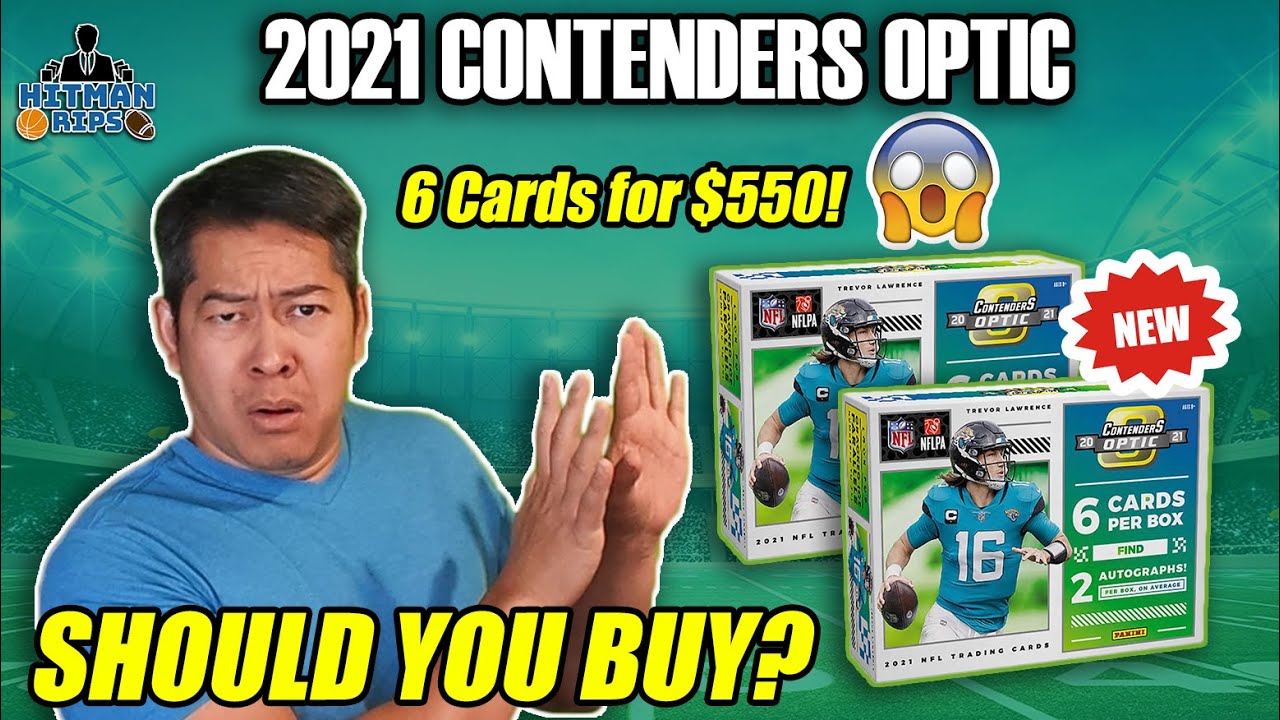 *NEW RELEASE* 2021 Contenders Optic - 6 Cards for $550! OMG