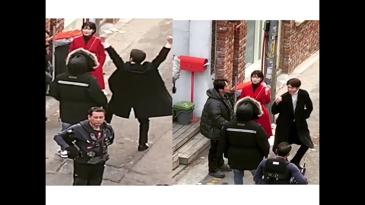 BTS fancam of #SongHyeKyo & #ParkBoGum on the sets of #Encounter. Bogummy seems to be having fun. 😄
