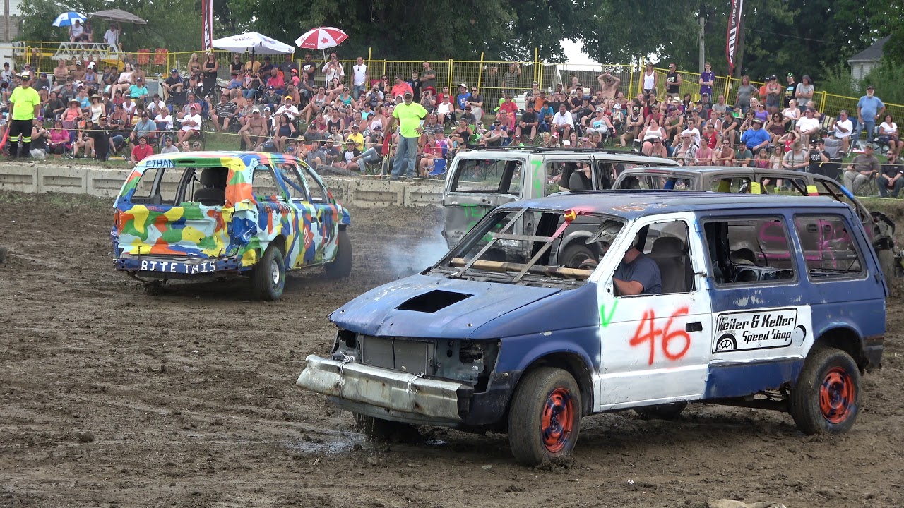 Comber Fair Demolition Derby | Vans