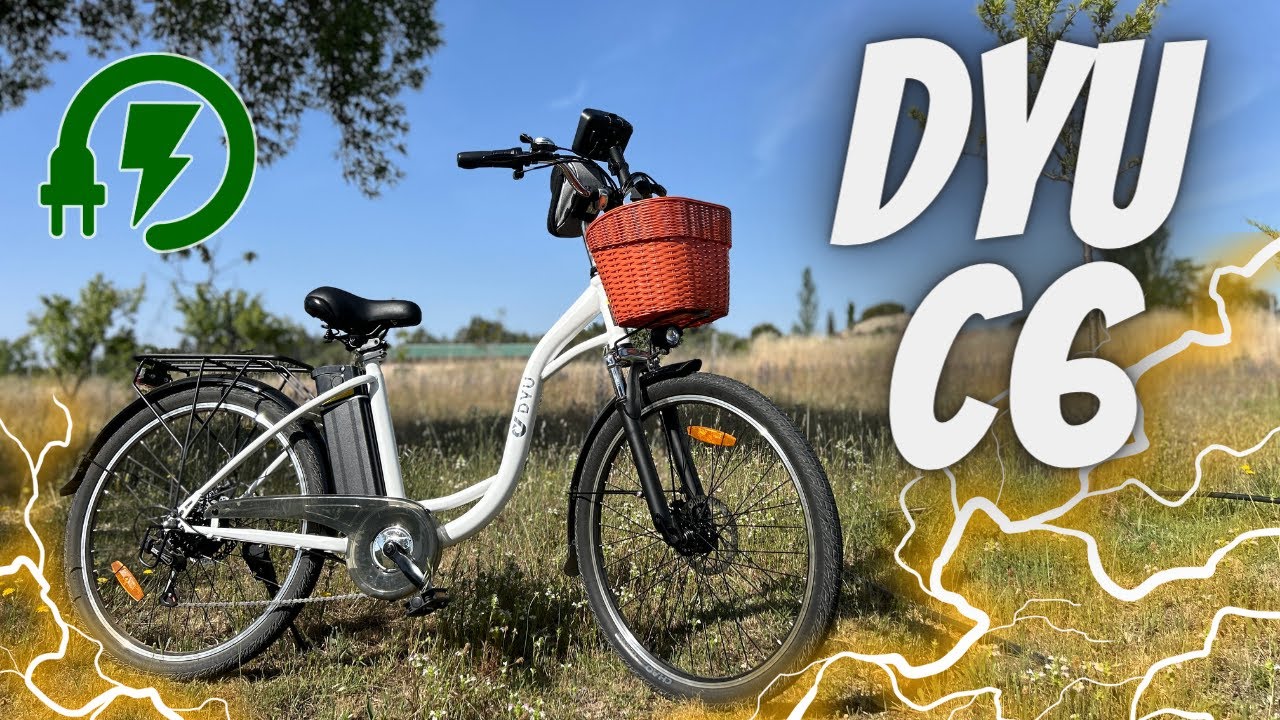 Bicicleta electrica de paseo Low Cost con sensor de torque DYU C6