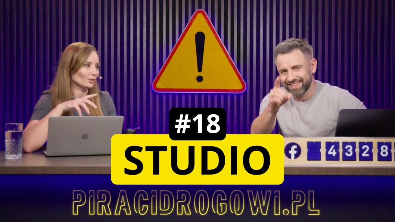 Piraci Drogowi STUDIO 18 | Podrobione prawko z UA| Ucieczka skuterem na żabę| Łódzka super-bohaterka