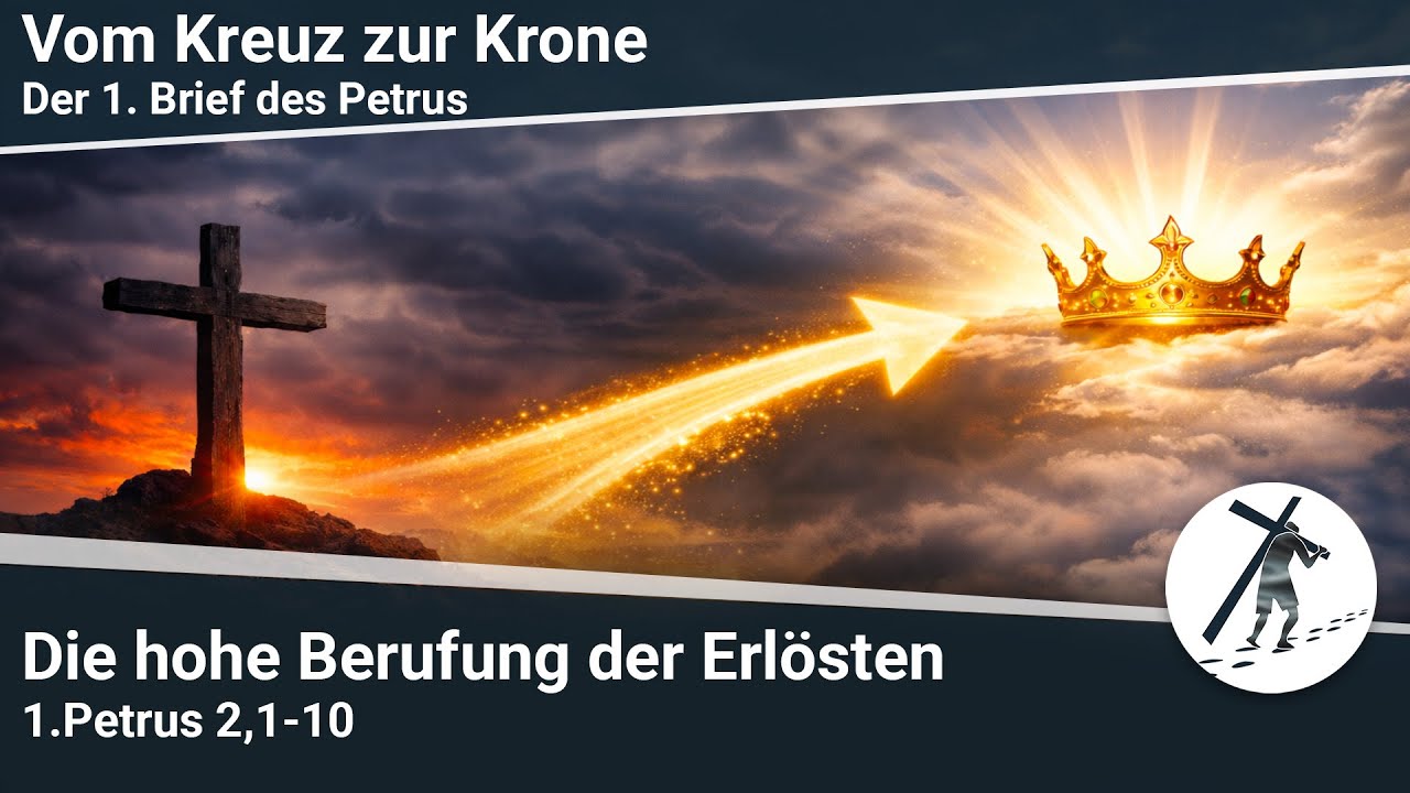 Die hohe Berufung der Erlösten  - 1.Petrus 2,1-10 I Martin Vedder