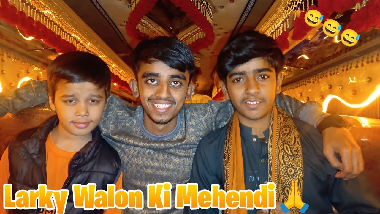 Mehendi Larky Walon Ke Ghar♥️ Junaid Bhai Full Masti Ke Mood Main😅