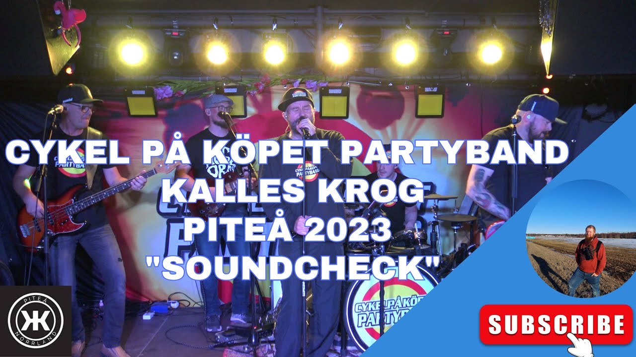 Cykel på köpet partyband @ Kalles krog Piteå 2023  