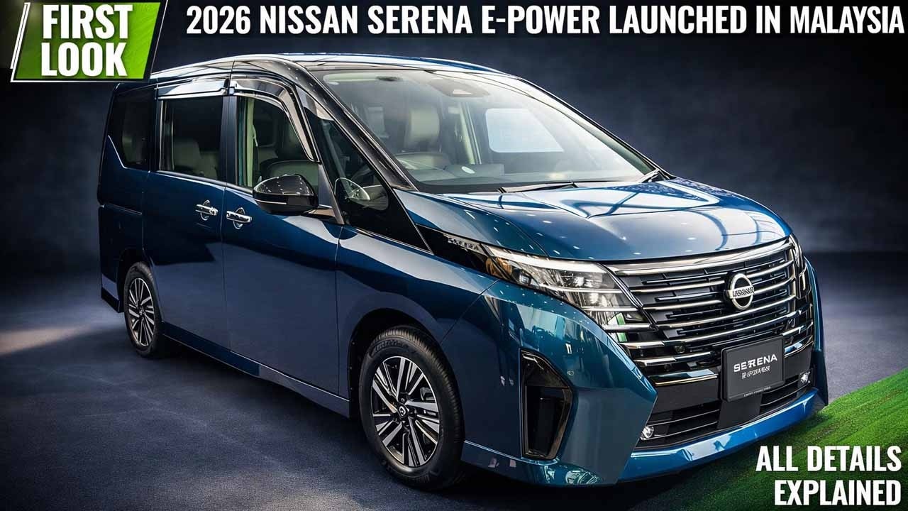 2026 Nissan Serena e-Power Launched In Malaysia - Price From RM155k - Explained All Spec, Features
