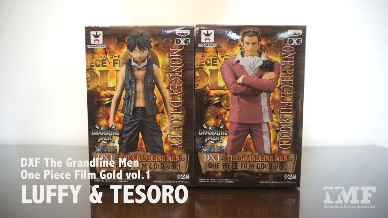 One Piece DXF The Grandline Men Film Gold vol.1 Luffy & Tesoro