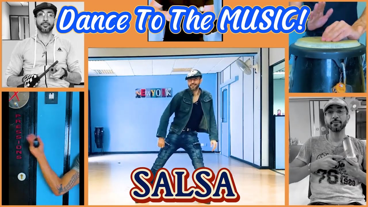 Salsa Musicality Examples: Clave - Conga - Maraca - Cow Bell - Guiro - Guitar! #salsamusicality