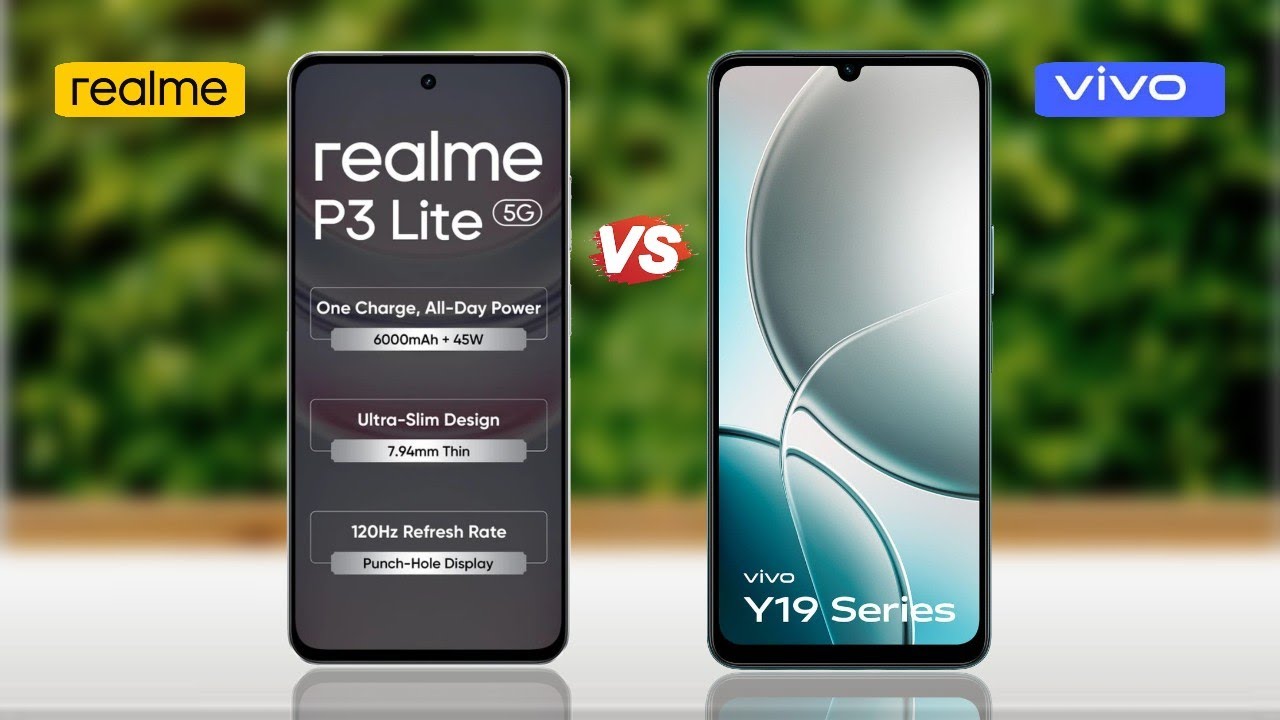 Reamle P3 Lite vs Vivo Y19 5g || Full Comparison