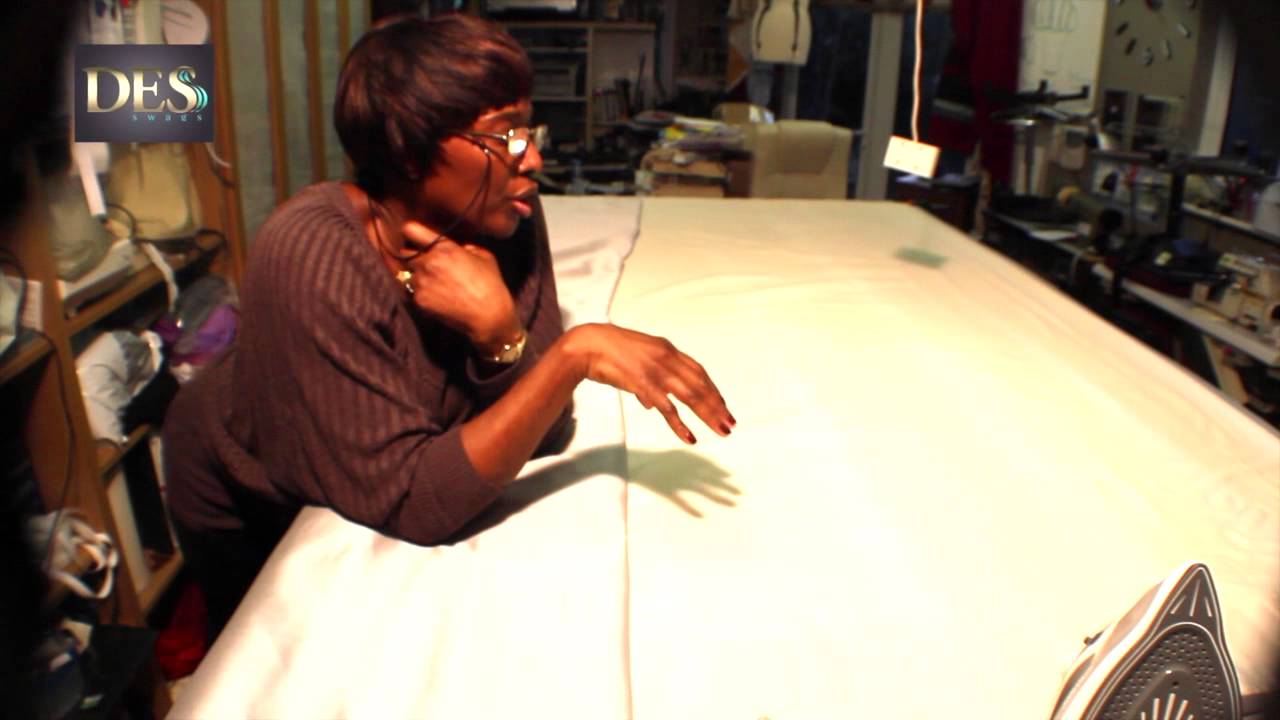 Adding interlining to curtains part 2