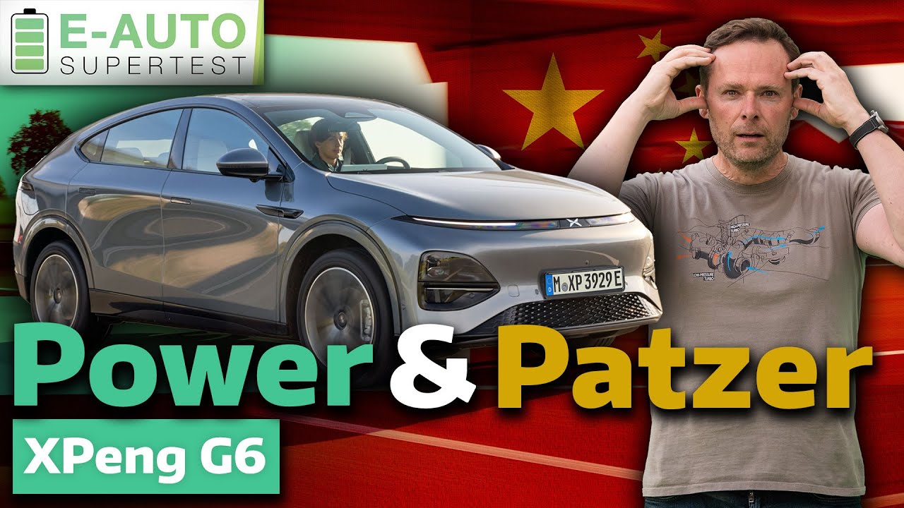 XPeng G6: Power & Patzer beim China-Stromer - E-Auto Supertest mit Alexander Bloch