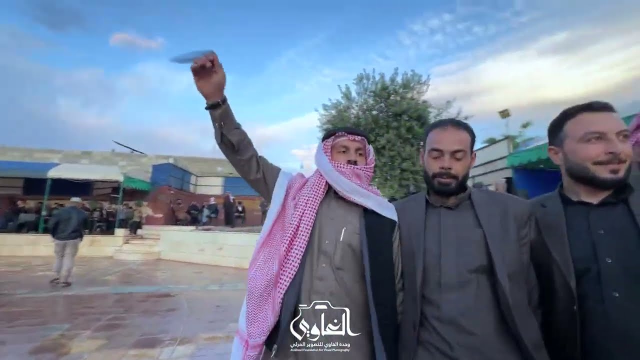 الفنان إبراهيم الجمل من أفراح قرية البويضة قبيلة البوشعبان العريسين أسعد العدنان و نديم عبد الأسعد 1