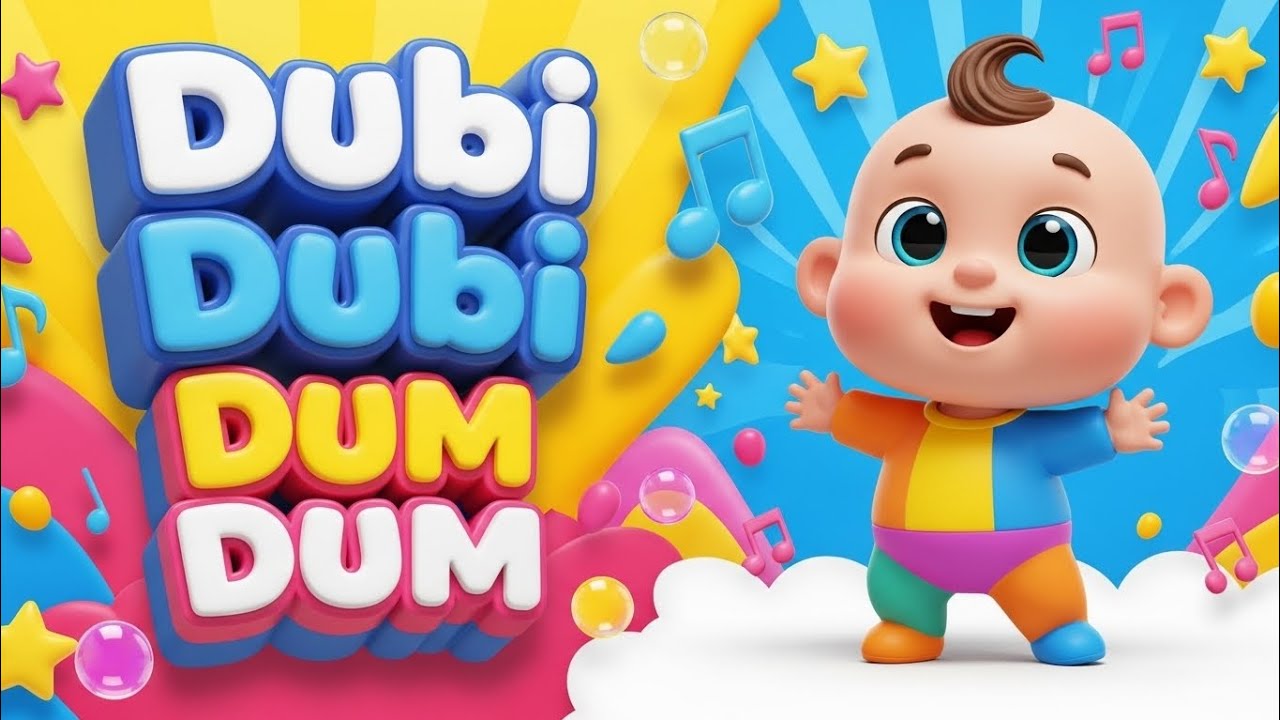 Dubi Dubi Dum Dum | Kids Song | Nursery Rhyme for Toddlers | Fun Learning Song