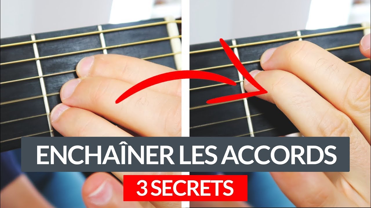 ENCHAÎNER les accords de guitare PLUS FACILEMENT
